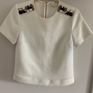 Kate spade square, embellished top
